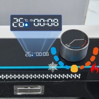 Chiuveta multifunctionala cu 2 cascade si accesorii incluse, afisaj digital temperatura