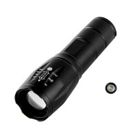 Mini lanterna tactica de buzunar LED, 1000 lm, Negru