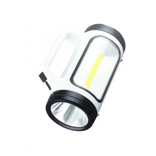 Lanterna de mana cu iluminare dubla si incarcare solara led cob YC 202