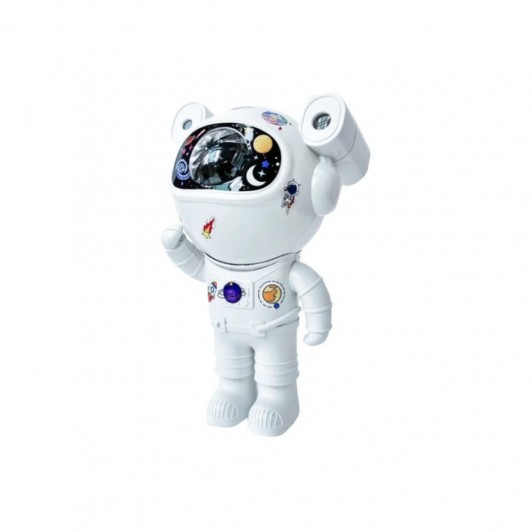Proiector Laser Astronaut cu Joc de Lumini si Stele, Boxa, Bluetooth, Telecomanda