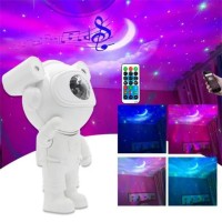 Proiector Laser Astronaut cu Joc de Lumini si Stele, Boxa, Bluetooth, Telecomanda