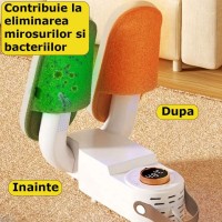 Uscator electric pentru incaltaminte si sterilizator pentru indepartarea bacteriilor si mirosurilor