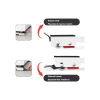 Set 2 suporturi reglabile pentru masina de spalat, frigider, 24 roti
