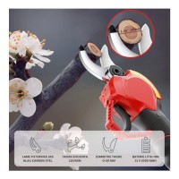 Foarfeca Electrica 24V Lama Otel, 2 Acumulatori, Accesorii si Valiza