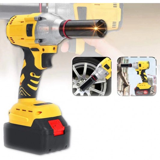 Bormasina de impact cu 2 acumulatori 48V, 5AH, trusa