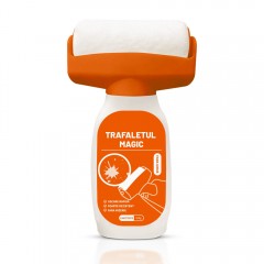 Trafaletul Magic cu rezervor, reutilizabil, lavabil alb, 500ml
