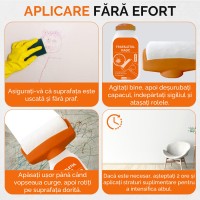 Trafaletul Magic cu rezervor, reutilizabil, lavabil alb, 500ml