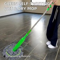 Mop modern cu stoarcere rapida, microfibra super aborbanta, curatenie eficenta fara efort