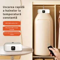 Uscator pentru haine, cu aer cald, pliabil, capacitate 10 kg, uscare rapida, sterilizare UV