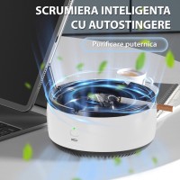 Scrumiera Inteligenta cu Purificare a Aerului, Solutia pentru un Aer Mai Curat