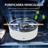 Scrumiera Inteligenta cu Purificare a Aerului, Solutia pentru un Aer Mai Curat