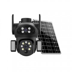Camera de Supraveghere Inteligenta PTZ, Panou Solar, Securitate Avansata cu AI si Vizualizare 360° Camera de Supraveghere Inteligenta PTZ, Panou Solar, Securitate Avansata cu AI si Vizualizare 360°
