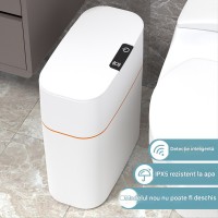 Cos de Gunoi cu Senzor Automat, 9.5L Capaitatea, 30 cm inaltime, pentru baie, bucatarie, birou Cos de Gunoi cu Senzor Automat, 9.5L Capaitatea, 30 cm inaltime, pentru baie, bucatarie, birou