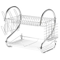 Scurgator Vase, Inox, 2 Niveluri, Tava Colectare Plastic, Argintiu, Latime 40 cm, Unibox Scurgator Vase, Inox, 2 Niveluri, Tava Colectare Plastic, Argintiu, Latime 40 cm, Unibox