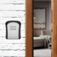 Seif Manual pentru Chei, Cifru Mecanic, Cutie Securitate, Antiefractie, Compact, Negru Gri, Unibox Seif Manual pentru Chei, Cifru Mecanic, Cutie Securitate, Antiefractie, Compact, Negru Gri, Unibox