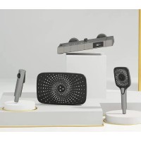 Set Coloana Dus, Afisaj Temperatura, LED Digital, 4 Functii Piano, Tip Ploaie, Design Modern Set Coloana Dus, Afisaj Temperatura, LED Digital, 4 Functii Piano, Tip Ploaie, Design Modern