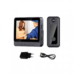 Sonerie Video Inteligenta, Bluetooth, Night Vision, Interfon HD 8MP, Unghi 170 Grade, Fara Cabluri Sonerie Video Inteligenta, Bluetooth, Night Vision, Interfon HD 8MP, Unghi 170 Grade, Fara Cabluri