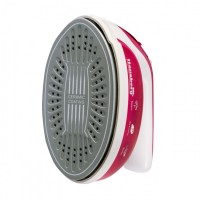 Fier calcat de voiaj HB-7910RS, 800-1000W, rezervor de apa 50ml, Rosu-Alb