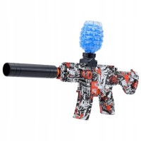 Pistol Automat Sharpshooter M416 cu Bile de Gel, Acumulator Inclus, Tip Orbeez, Design Modern