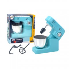 Mixer de Jucarie cu Bol si Accesorii Detasabile, Set de Gatit pentru Copii, Efecte Reale