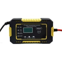 Redresor Auto 12V, Incarcator cu Functie Reparare, Afisaj LED, Cleme Crocodil