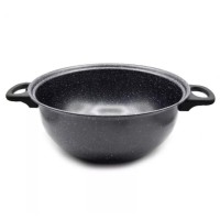 Set Oale pentru Gatit, 7 Piese din Otel Carbon cu Invelis Antiaderen, Manere si Capace din Sticla