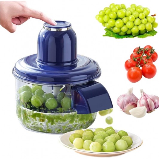 Masina Automata de Curatat pentru Struguri, Rosii Cherry sau Usturoi cu Acumulator si Putere 50W