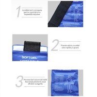 Compresa cu Gel Reutilizabila pentru Terapie Cald si Rece, Tratament Entorse si Leziuni Sportive
