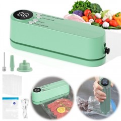 Aparat de Vidat si Sigilat Alimente 3 in 1, Portabil, pentru Solide si Lichide