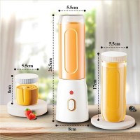 Mini Blender pentru Smoothie si Shake, 10 Lame, 21000 RPM, 2 Recipiente Incluse, Portabil Mini Blender pentru Smoothie si Shake, 10 Lame, 21000 RPM, 2 Recipiente Incluse, Portabil