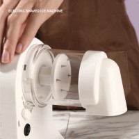 Masina pentru Razuit Gheata, Incarcare prin USB, Lama din Otel, Detasabila pentru Curatare, Alb