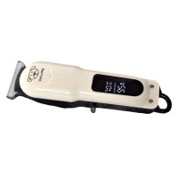 Masina de Tuns pentru Caini si Pisici, Fara Fir, Reincarcabila, Model Mini, Alb cu Negru