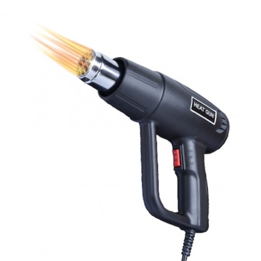 Pistol cu Aer Cald, Suflanta Aer Cald, 2000 W, 600 °C Temperatura Maxima, 2 Trepte de putere, Negru