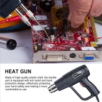 Pistol cu Aer Cald, Suflanta Aer Cald, 2000 W, 600 °C Temperatura Maxima, 2 Trepte de putere, Negru