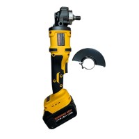 Polizor Unghiular cu 2 Acumulatori de 48V, Viteza 8500 RPM, Disc de 125 mm, Design Ergonomic Polizor Unghiular cu 2 Acumulatori de 48V, Viteza 8500 RPM, Disc de 125 mm, Design Ergonomic