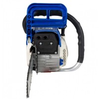 Drujba benzina constructii, 2500 rpm, lama+lant 12’’ 3/8 30CM 1.3CM 45Dl, Albastra