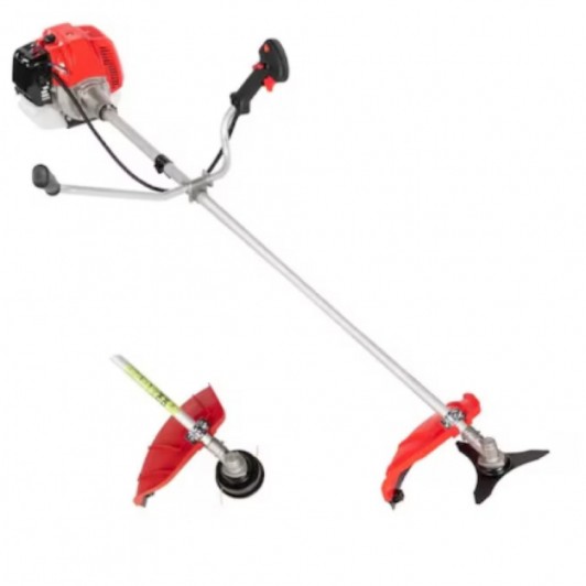 Motocoasa benzine Extra Power Ultra Pro, 7.6 CP, 3 accesorii, 2 timpi, Rosu
