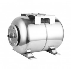 Vas expansiune hidrofor Orizonal 24 litri, Inox 6 bari, membrana inclusa Vas expansiune hidrofor Orizonal 24 litri, Inox 6 bari, membrana inclusa