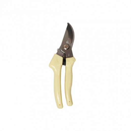 Foarfeca vie, Maner 8'', Ergonomic, Otel durabil, Alb