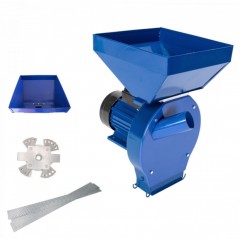 Moara uruiala nr 2, cereale si stiuleti, cuva mare, 4.5 kw, 3 site de filtrare, Kit montaj
