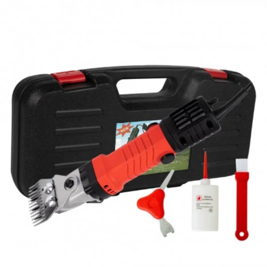 Masina tuns oi electrica, 1100 W, variator de turatie, 2400 rpm, accesorii incluse, carbuni rezerva