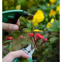 Trusa de gradinarit completa, cu 10 piese, servieta plastic verde