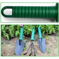 Trusa de gradinarit completa, cu 10 piese, servieta plastic verde