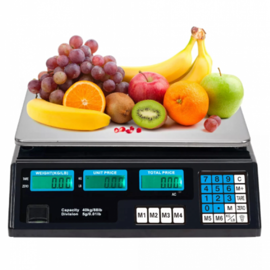 Cantar electronic 40 kg, digital, functii multiple, Acumulator, Oprire automata, Functie de cumulare