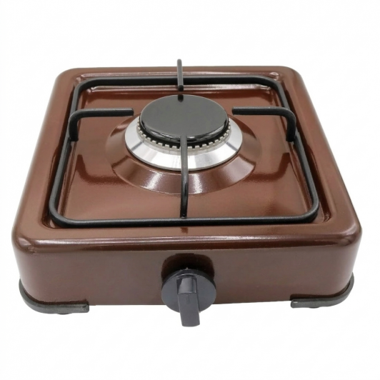 Plita Gatit Portabila - Aragaz Emailat, 1 Arzator, 1.5 kW, Rata de gaz 0, 116 kg/h