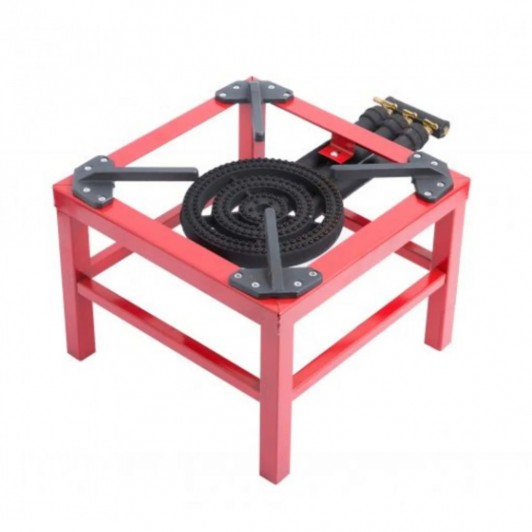 Arzator Gaz Pirostrie Fonta/Otel, 3 Focuri, GPL, Stabil si Rezistent, 40x40 cm Arzator Gaz Pirostrie Fonta/Otel, 3 Focuri, GPL, Stabil si Rezistent, 40x40 cm