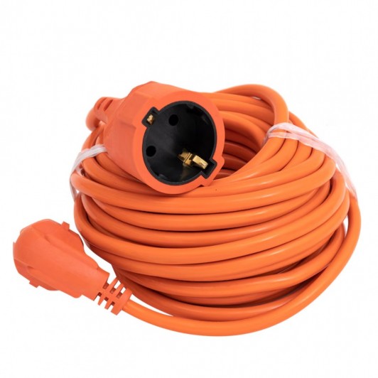 Prelungitor electric, 10 M tip cupla + fisa, 3 x 1.5 mm, IP44, max 2000W