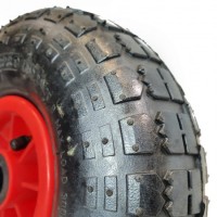 Roata roaba 350/4, cu interior plastic, Sarcina maxima suportata 136 kg, Camera cauciuc cu ventil Roata roaba 350/4, cu interior plastic, Sarcina maxima suportata 136 kg, Camera cauciuc cu ventil