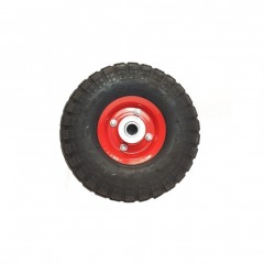 Roata roaba 350/4, cu interior metal, Sarcina maxima suportata 136 kg, Diametru 26 cm