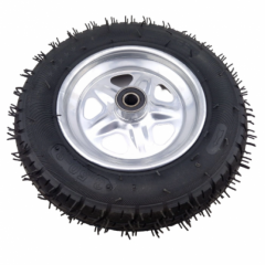 Roata 350-8, ax 20’’, cu rulment, pentru Carucioare, Lize si Roabe, rezistent, sarcina maxima 280 kg